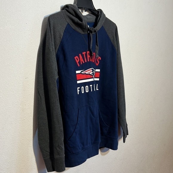NFL Mens New England Patriots Hoodie Size Large - Picture 3 of 12